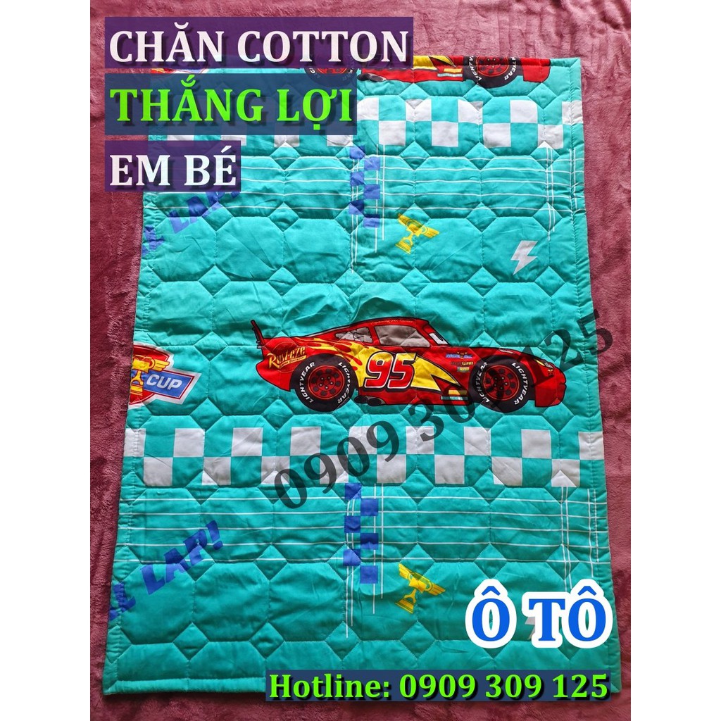 Chăn Mền Thắng lợi cotton cho bé 0,8mx1m15 chần gòn êm mềm mát