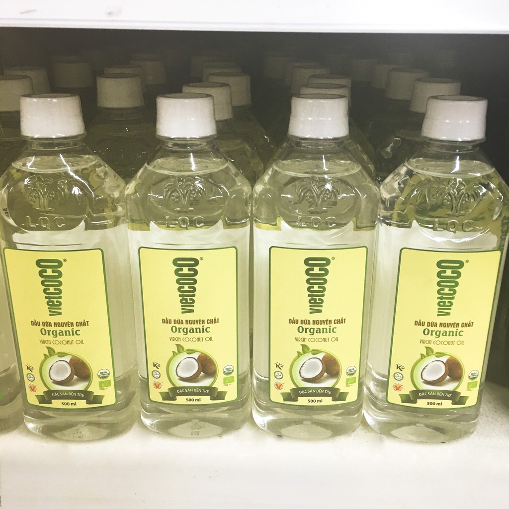 500ml - Dầu dừa nguyên chất Vietcoco Lương Quới. | BigBuy360 - bigbuy360.vn