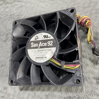 Quạt tản nhiệt Sanyo 9 cm , 12V 2.1A . gió rất mạnh