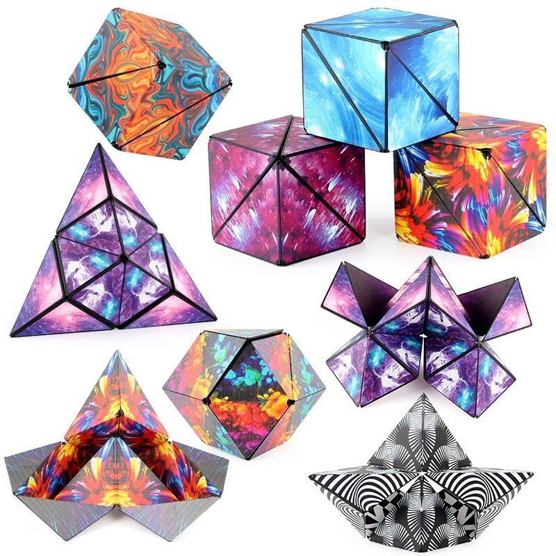 Đồ chơi Khối Rubik 3D Galaxy Có Từ Tính Biến Hình Sáng Tạo - Đồ Chơi Tư Duy Magic Magnetic Cube