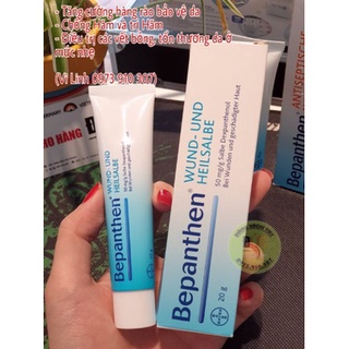 (Bill Đức ảnh sau) Kem hăm Bepanthen nội địa Đức