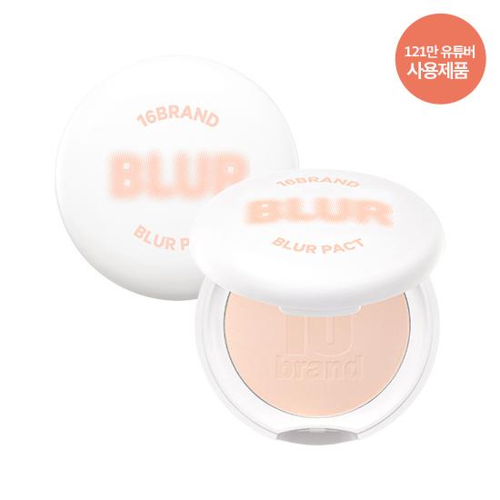 PHẤN PHỦ KIỀM DẦU CHO LỚP NỀN MỊN MÀNG 16BRAND BLUR PACT 6G CHÍNH HÃNG - 9825