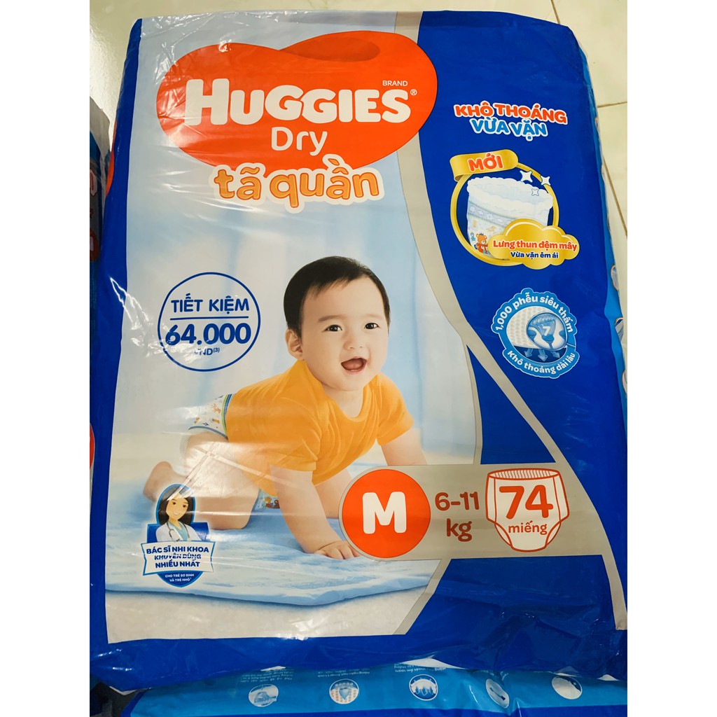 Tã quần Huggies size XL62 L68 XXL56 M76