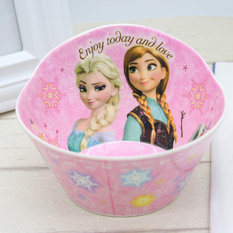Bát Ăn Kiểu Dáng Hoạt Hình Ngộ Nghĩnh Cho Bé ❤️FREE SHIP❤️ Bát Ăn Dặm Elsa, Người Nhện An Toàn Cho Trẻ Em