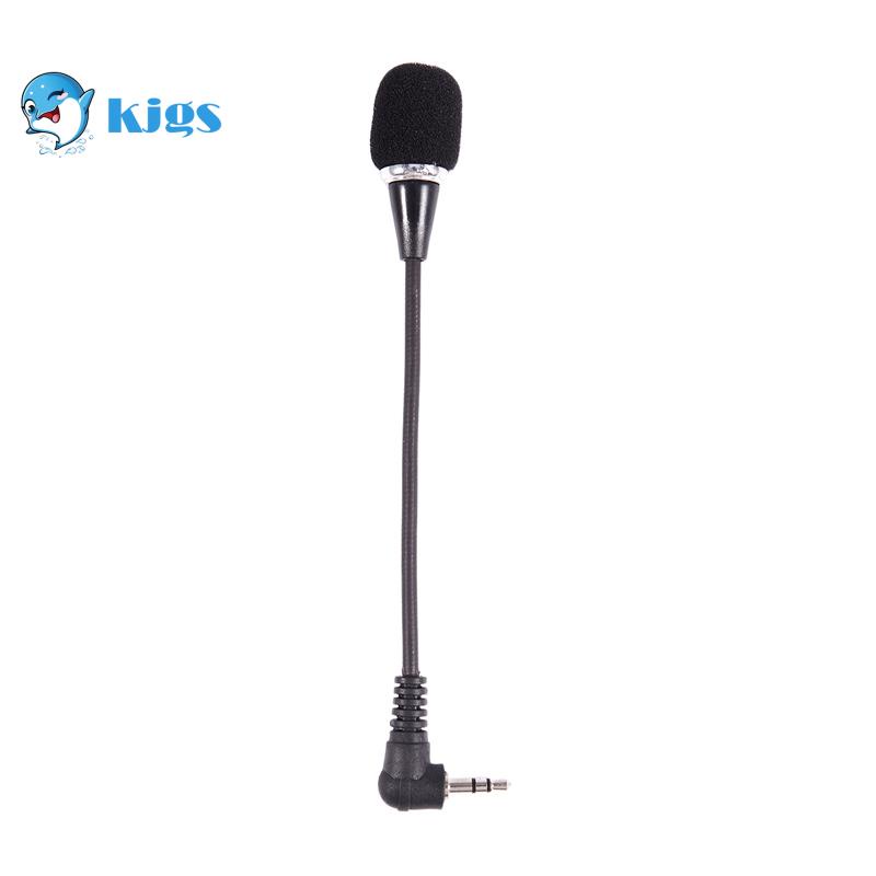 Micro Mini Jack 3.5mm Linh Hoạt Cho Pc Laptop Để Bàn Đen