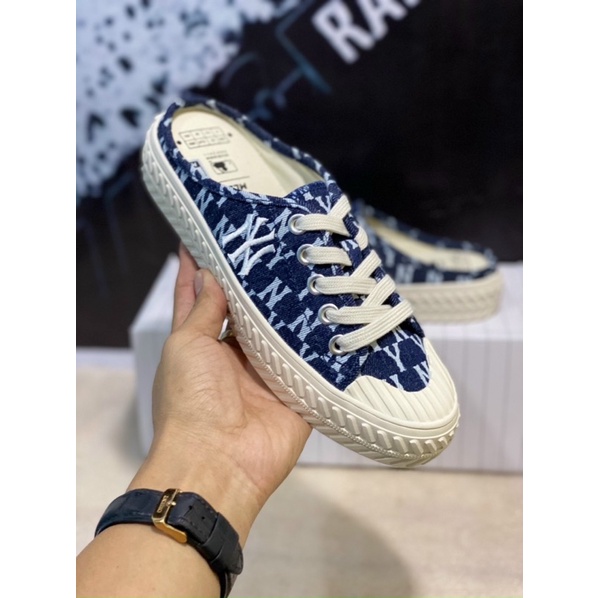 Giày Mlb Đạp Gót Nữ Authentic Full box