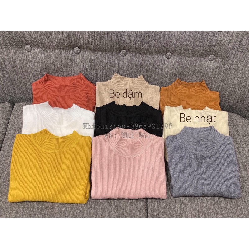 Áo Len Gân Nhiều Màu Siêu Rẻ(loại đẹp) | BigBuy360 - bigbuy360.vn
