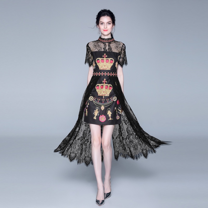 Đầm Midi Tay Ngắn Thời Trang Chất Lượng Cao Cho Nữ