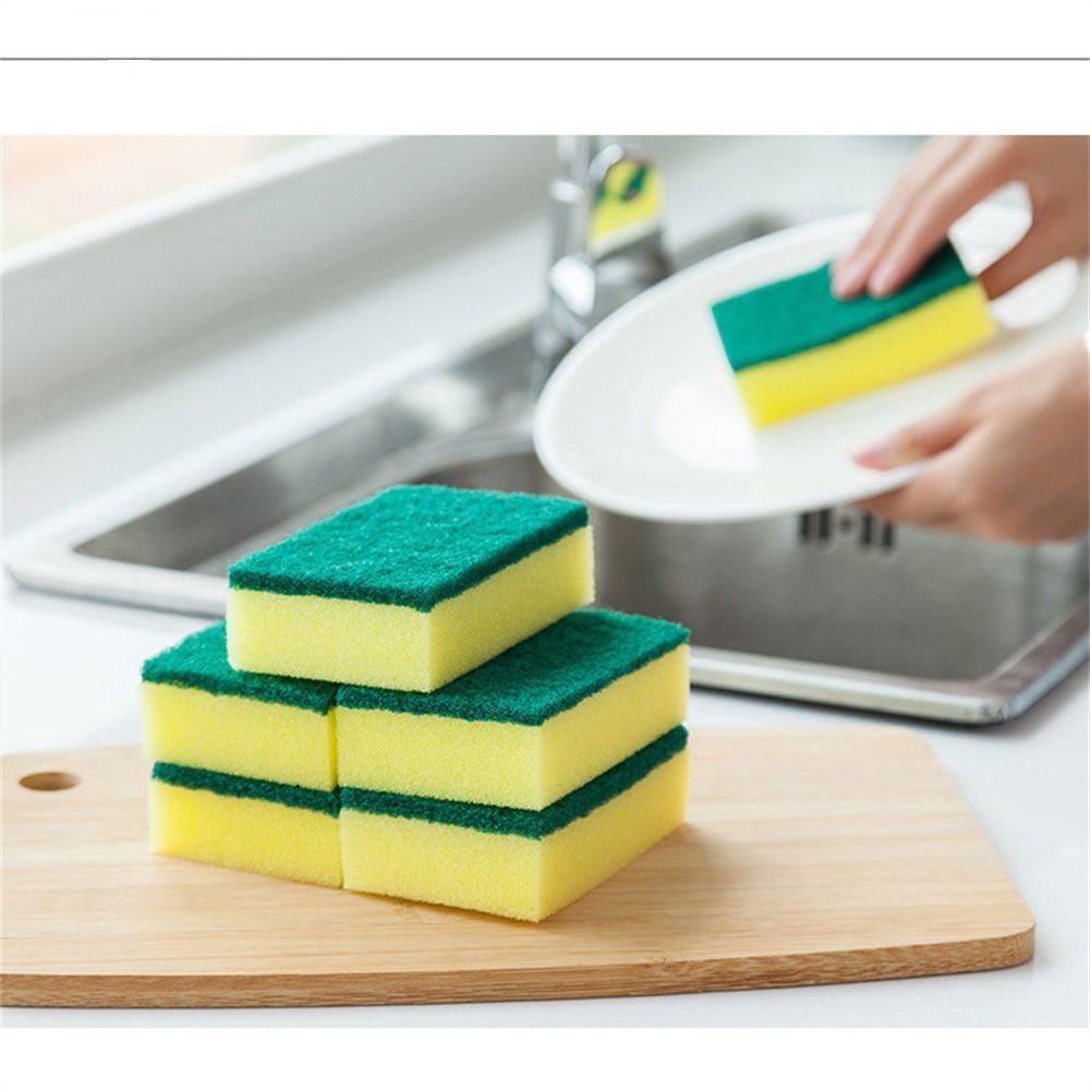 Miếng Bọt Biển Rửa Chén Chống Bám Dầu Tiện Dụng