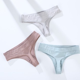 Quần Lót Cotton Trơn Lọt Khe Siêu Thoải Mái Mềm Mịn _ Q226 - S3
