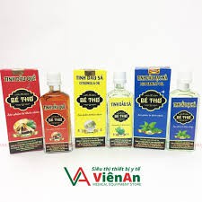 Combo 3 chai tinh dầu Sả + Bạc Hà + Quế nguyên chất 50ml