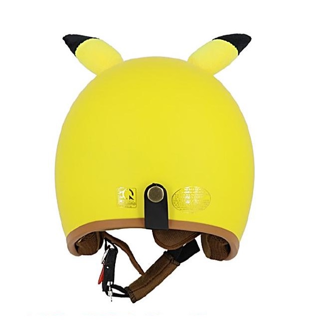 Mũ Bảo Hiểm 3/4 Đầu Lót Nâu, Khóa Đỏ Cao Cấp, Nhiều Hình Kute - Siêu Dễ Thương