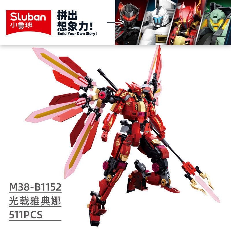 （có sẵn）đồ chơi lắp ráp Mô Hình Super Heroes sluban M38-B1151 1152 1153 3 siêu anh hùng nâng cấp