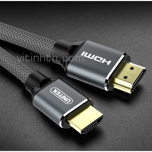 Cáp HDMI 1.5m - Cáp tín hiệu HDMI 2.0 - Cáp HDMI 2.0 chính hãng UNITEK Y-C137V 1.5m - THComputer Q11