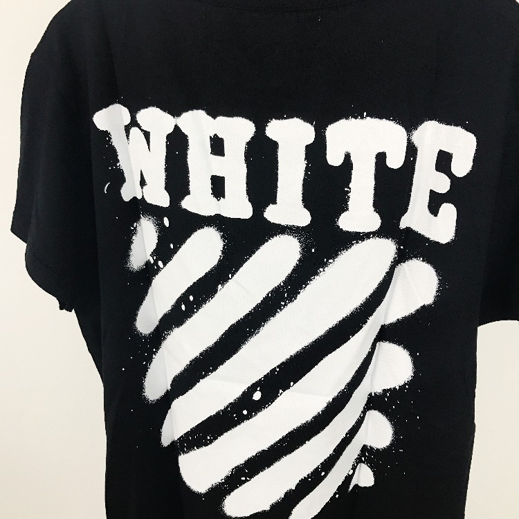 Áo thun tay lỡ unisex Form rộng Off-White Đen form rộng | Lee Hoàng Group | BigBuy360 - bigbuy360.vn