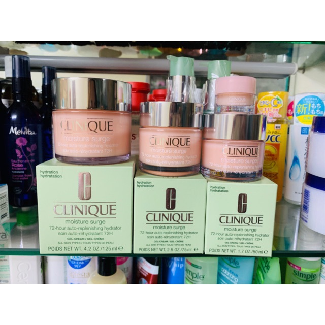 Kem dưỡng Clinique moisture surge 72 hour auto replenishing hydrator gel cream