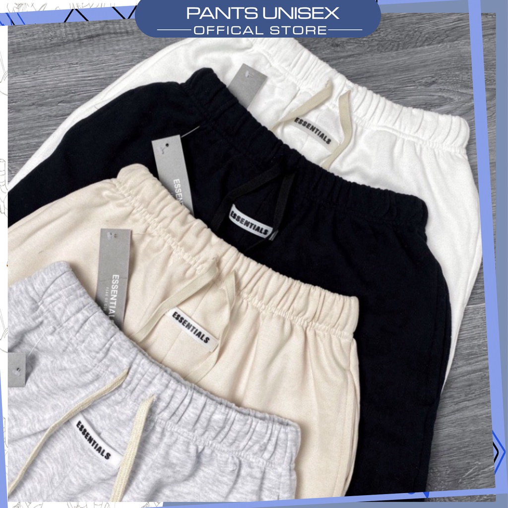 ⚡[ RẺ VÔ ĐỊCH ] Quần short nỉ cotton Essentials , quần nam nữ  Pantsunisex✨ | BigBuy360 - bigbuy360.vn