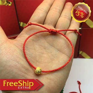 [FreeShip Extra] Vòng dây chỉ đỏ tết tay cách điệu kết hợp charm họa tiết lấp lánh, mang đến tài vận, may mắn
