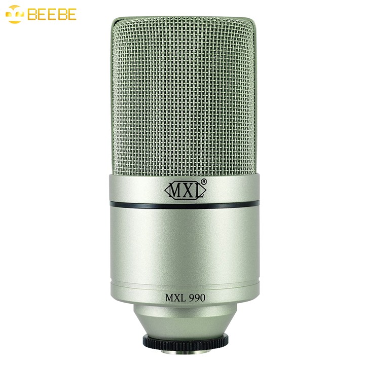 MXL 990 - Mic Thu Âm Condenser 48v, Trọn Bộ Kèm Shockmount và Vali