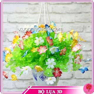 BỘ NGUYÊN LIỆU GIẤY LỤA 3D mẫu mới 2020