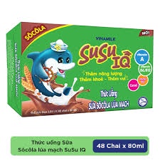 Combo 3 lốc sữa chua uống SuSu IQ 110 ML dâu/cam/so