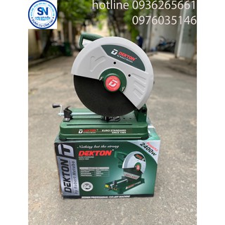 Máy cắt sắt công trình 2400w chính hãng dekton model dk-352 giá tốt