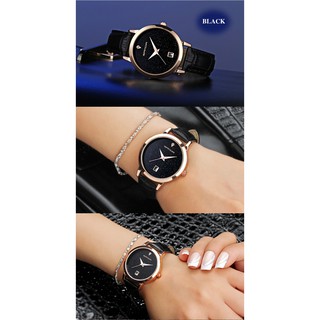Đồng hồ nữ Sanda dây da thời trang