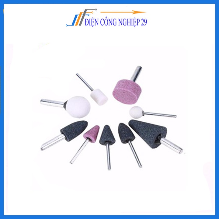 Bộ Máy Mài Hơi Mini Cầm Tay Die Grinder 8206 Trục Kẹp 3mm6mm