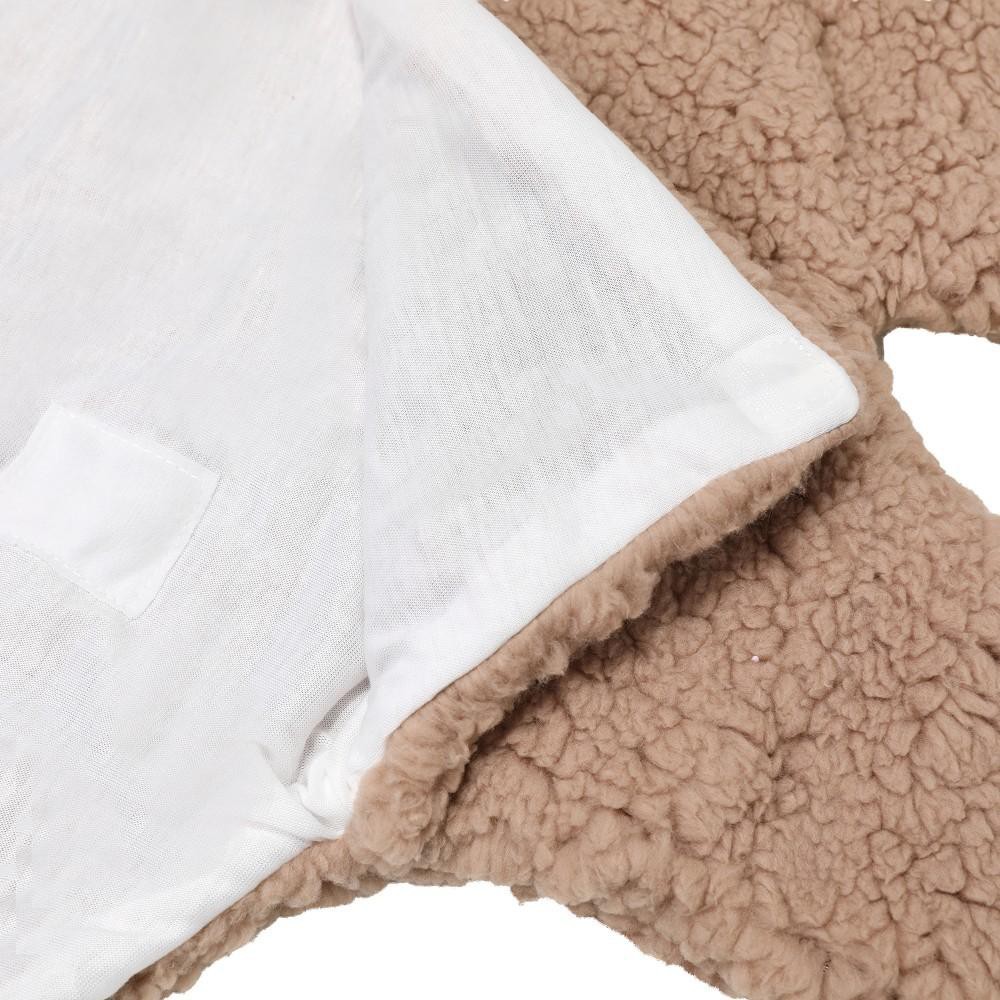 Chăn quần dạng khăn ủ kén quấn nhộng lông cừu Baby Blanket cho trẻ sơ sinh đến 6 tháng tuổi