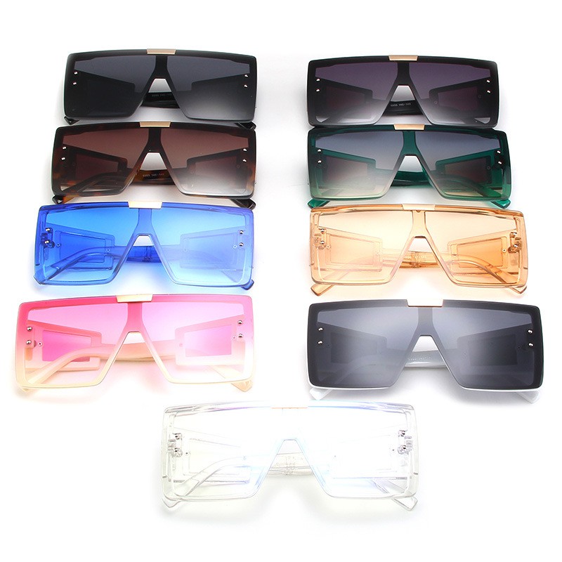 Kính mát nam nữ chống tia UV400 phong cách châu Âu