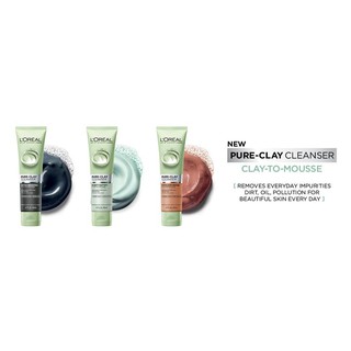 Sữa Rửa Mặt L’Oreal Pure-Clay Cleanser 130ml