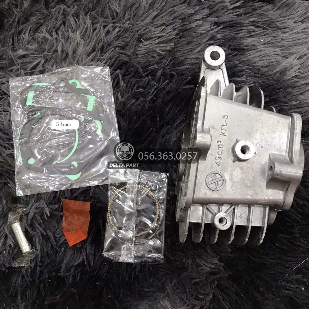 lòng SUM RACING 54mm đóng SỐ 49cm3 chuyên dùng cho ae xe 50cc ( wave sirius exciter .... 50 )