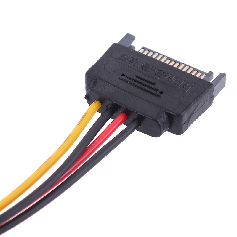 Dây Cáp Nguồn SATA 15 Pin Sang Molex IDE 4 Pin Chuyên Dụng