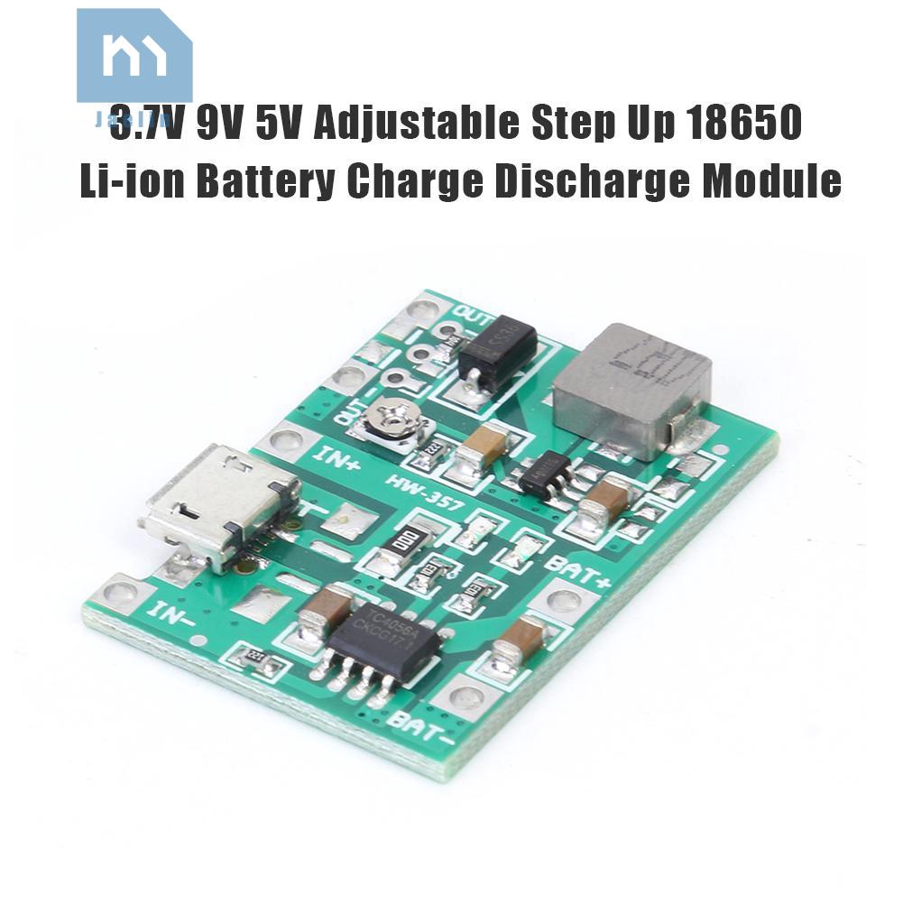 Mô Đun Sạc Pin Li-Ion 3.7v 9v 5v 18650