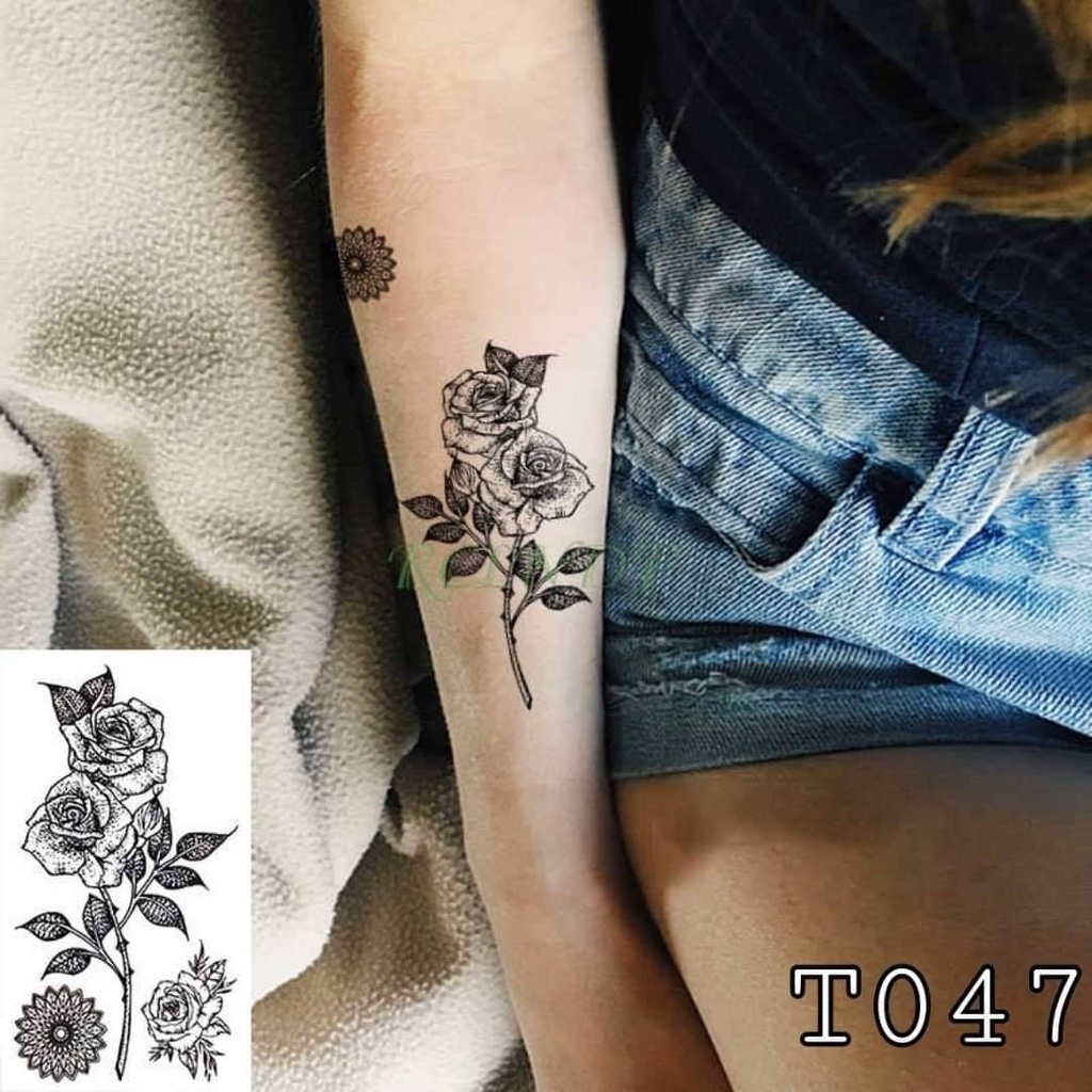 [Tổng hợp] Hình xăm dán tatoo mini hoa. t023 t024 t019 t047 t064 t068 t069 t072 t132 t144 t149 t141 t158 t194