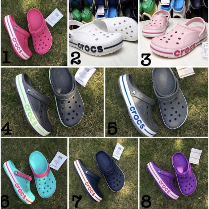 Crocs Giày Sandal Size 25-35 Thời Trang Cho Bé