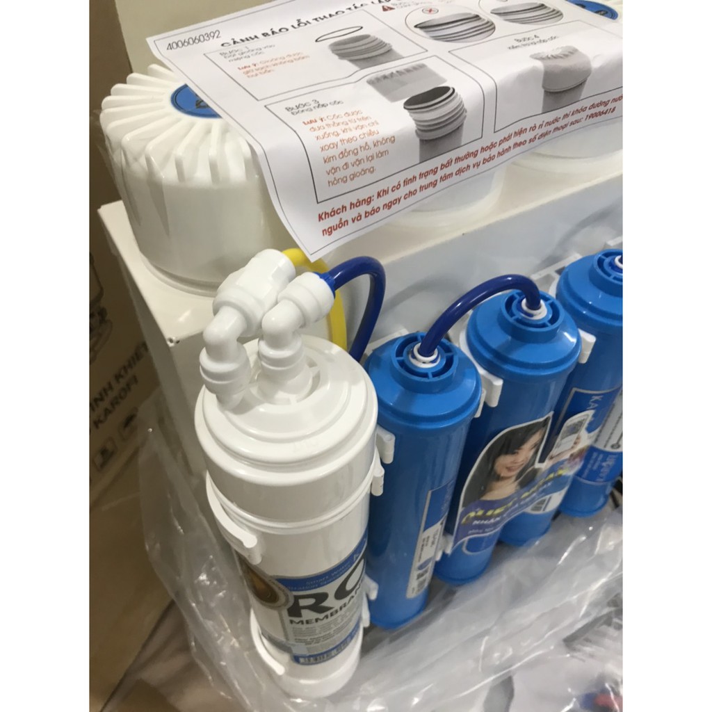 MÁY LỌC NƯỚC RO KAROFI SLIM S-S038