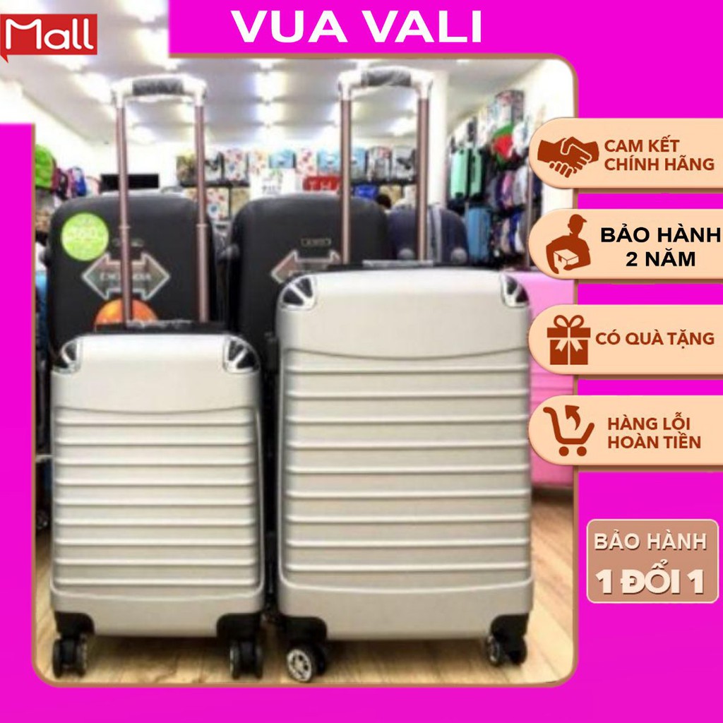 COMBO 2 Vali BỌC GÓC🍓 𝐇𝐎𝐓 𝟐𝟎𝟐𝟏 🍓_ VALy KÉO GÂN NGANG BO GÓC CHỊU VA ĐẬP CHỐNG XƯỚC CAO CẤP VL04