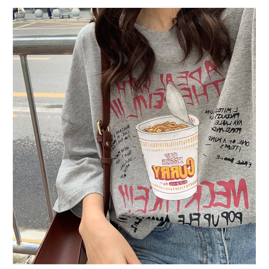 Áo thun SUXI tay ngắn thời trang Hàn Quốc cá tính dành cho nữ