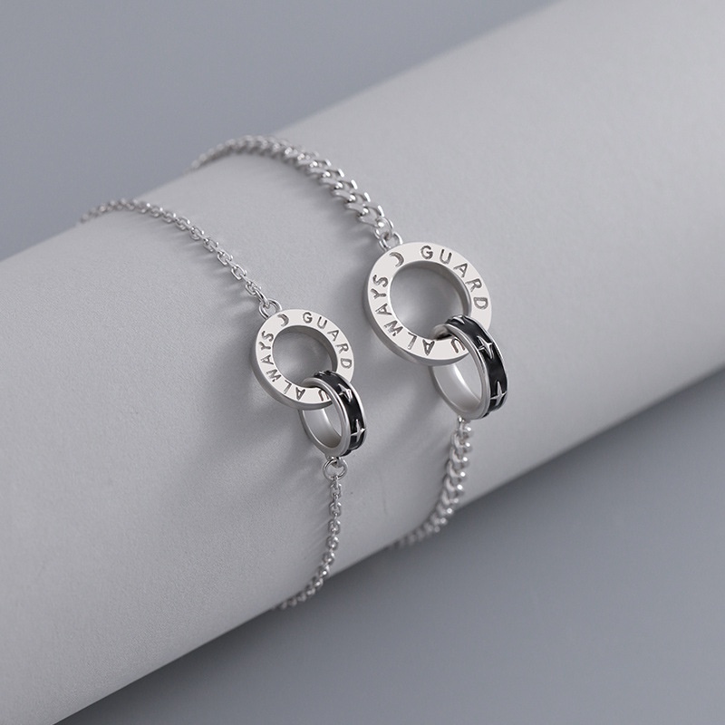 Xingyue Guardian Vòng Đeo Tay Cặp Đôi Tương Thích Với Học Sinh Nam Và Nữ ins Unisex