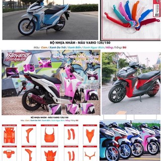 Dàn nhựa nhám vario 2018-2021,click 2018-2021 full bộ 10 món.