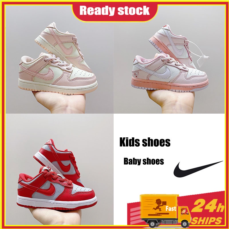 28 * Hàng Có Sẵn * Giày Thể Thao Bóng Rổ Nike SB DUNK Nhẹ Nhàng Dễ Phối Đồ Cho Trẻ Em