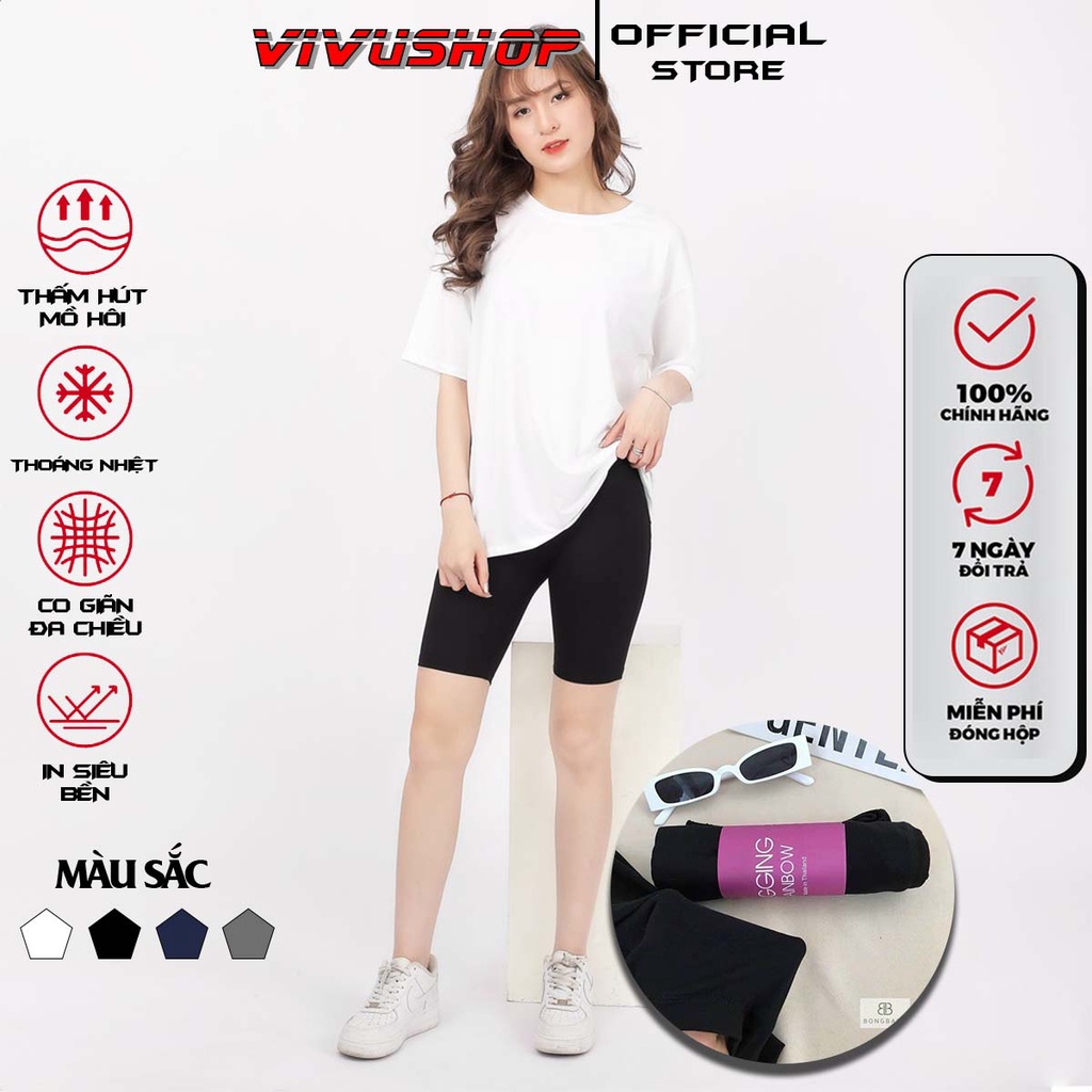 Quần legging lửng thái💥Quần legging ngố đùi thái cạp chun siêu mịn . vận động thể thao , tập Gym 💥(free ship)