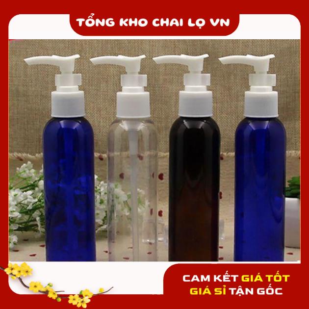 Chai Chiết Mĩ Phẩm ❤ SIÊU RẺ ❤ Chai xịt trong vòi nhấn sữa tắm [100ml,150ml,200ml,250ml] chiết mỹ phẩm .