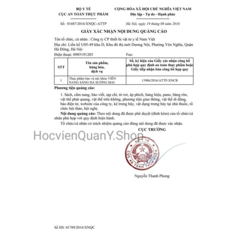 Viên Sáng Da Sương Mai 💊 FREESHIP ️💊 Học Viện Quân Y | BigBuy360 - bigbuy360.vn