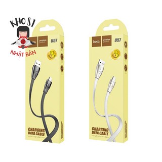 Cáp sạc Hoco. U57 đầu Micro- Hàng chính hãng ✓ Cáp Android