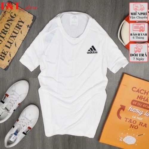 Áo Thun Nam⚡GIÁ RẺ⚡Cổ Tròn Tay Ngắn Logo Thời Trang Thể Thao Năng Động Thanh Lịch -T&T_store