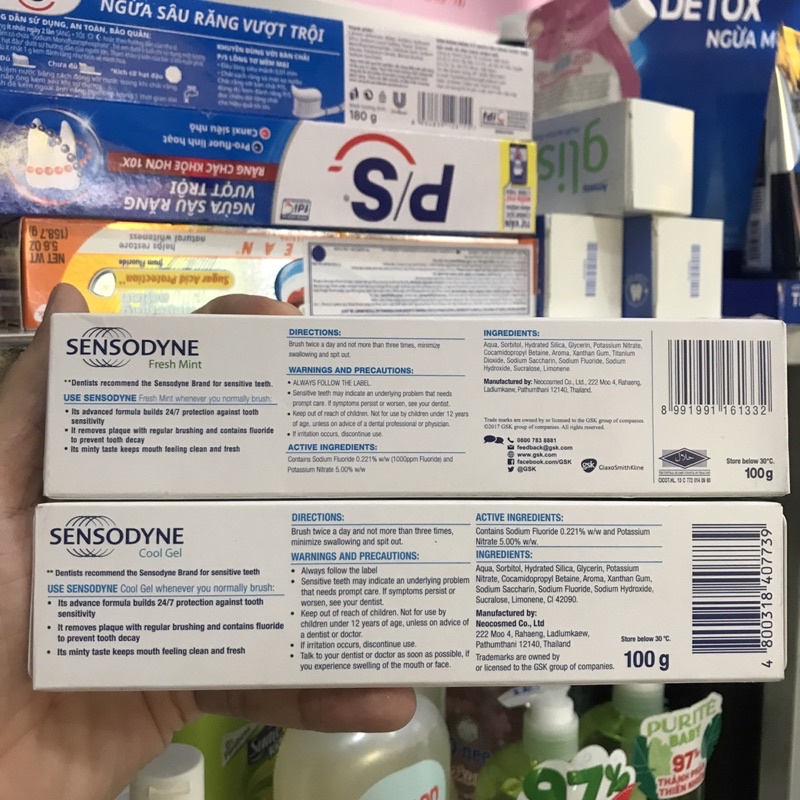 Kem đánh răng Sensodyne  24/7 100g
