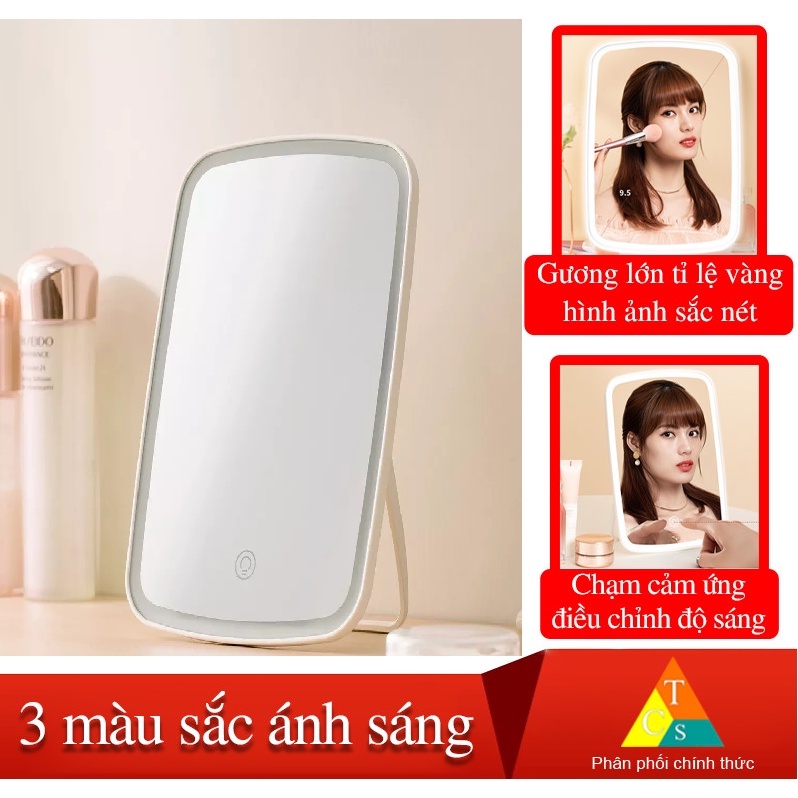 Gương trang điểm 3 màu đèn led XM Jordan Judy NV505