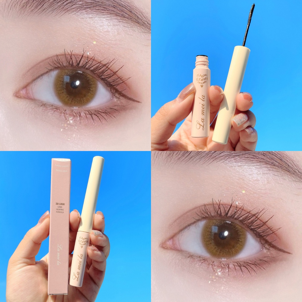 [Hàng mới về] Mascara Lameila đầu cọ nhọ chuốt mi cong dày lâu trôi